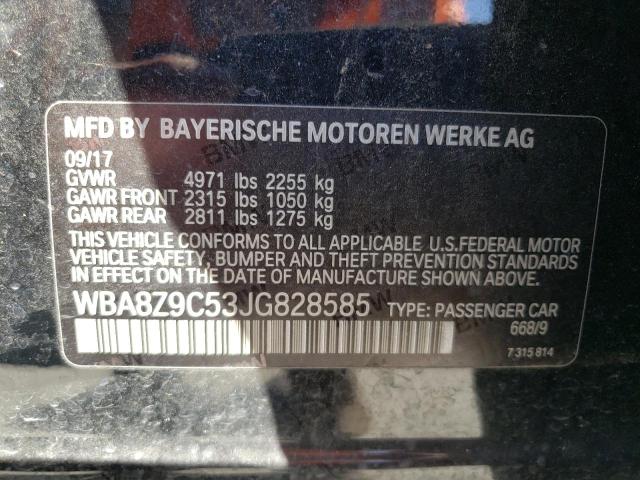 2018 BMW 330 XIGT - WBA8Z9C53JG828585