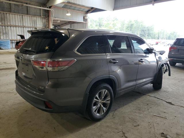 VIN 5TDKKRFH9ES037797 2014 Toyota Highlander, Xle no.3