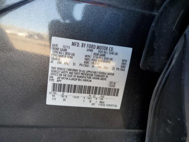 2FMTK3J82FBC38934 Ford EDGE SEL