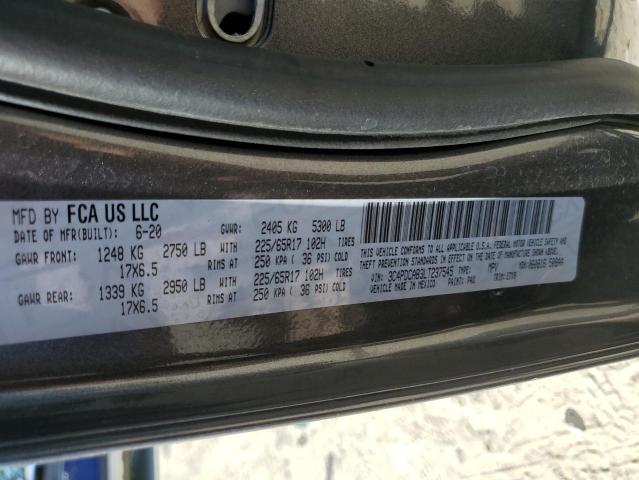 2020 DODGE JOURNEY 4D - 3C4PDCAB3LT237545