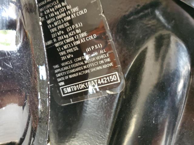 2010 TRIUMPH MOTORCYCLE BONNEVILLE - SMT910K18AT442150