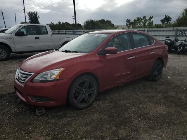 3N1AB7AP8EL625598 | 2014 NISSAN SENTRA S