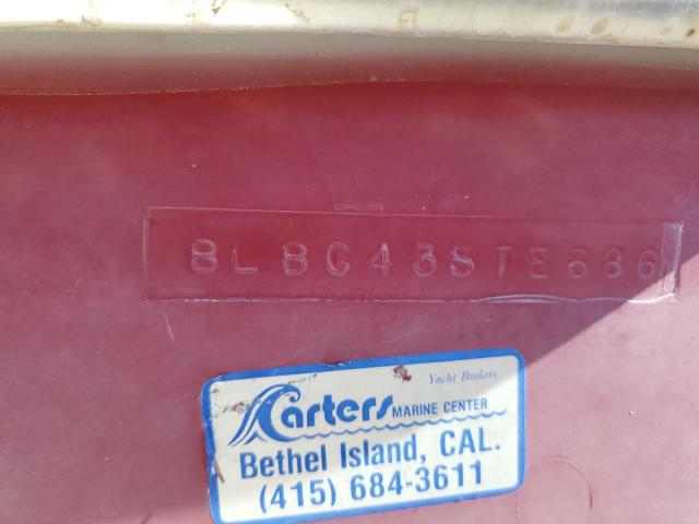 BLBC43STE686 Auction: COPART Lot: 69749573 Location: CA - SACRAMENTO BLBC43STE686 BAYL ALL MODELS 1989 WHITE Photo 10