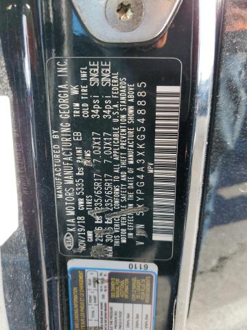 5XYPG4A3XKG548885 2019 Kia Sorento L