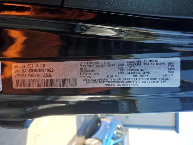 1C4HJXEN4NW247622 Jeep Wrangler Unlimited Sahara