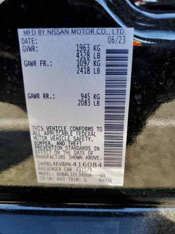 1N4BL4EV8PN416084 Nissan ALTIMA SL