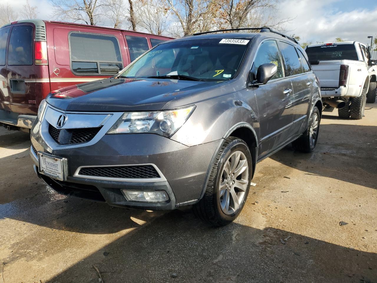 2HNYD2H72BH526577 2011 Acura Mdx Advance