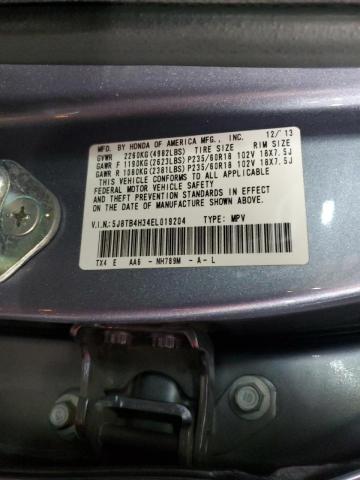 5J8TB4H34EL019204 Acura RDX