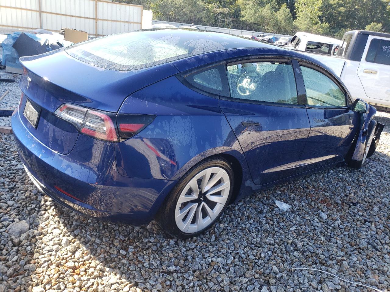 Lot #2174627848 2022 TESLA MODEL 3