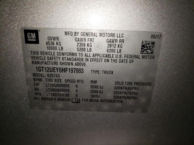 1GT12UEY6HF197883 GMC Sierra K2500 Denali