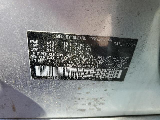 4S3BWAN68M3012489 Subaru Legacy Limited