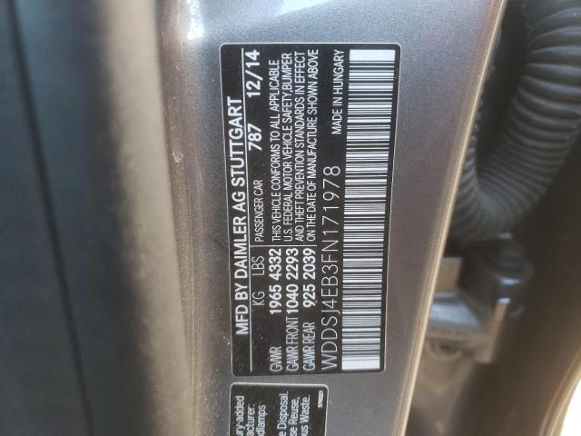 WDDSJ4EB3FN171978 Mercedes-Benz CLA 250