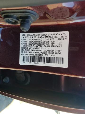 2HKRM4H57FH692854 Honda CR-V EX