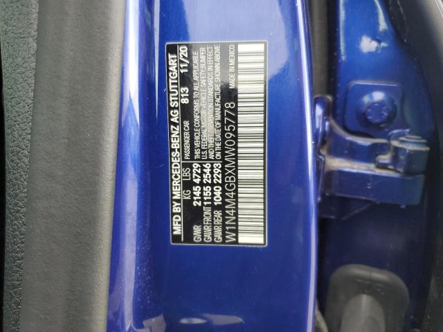 W1N4M4GBXMW095778 Mercedes-Benz GLB 250