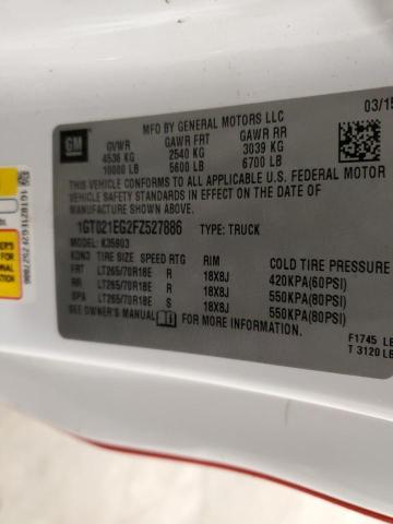 2015 GMC SIERRA K35 - 1GT021EG2FZ527886