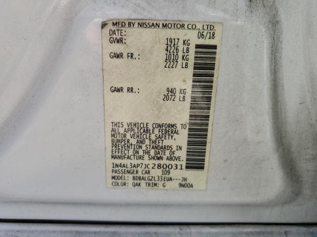 1N4AL3AP7JC280031 Nissan ALTIMA 2.5