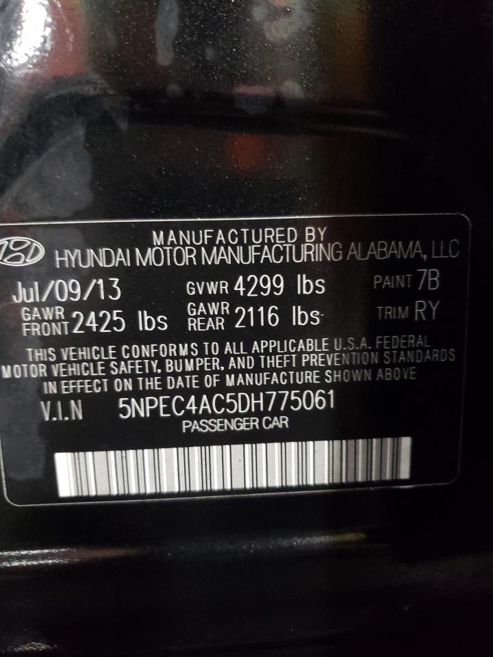 5NPEC4AC5DH775061 2013 Hyundai Sonata Se