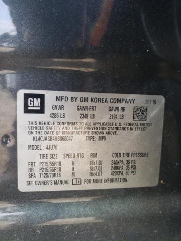 2017 BUICK ENCORE PRE - KL4CJASB4HB060047