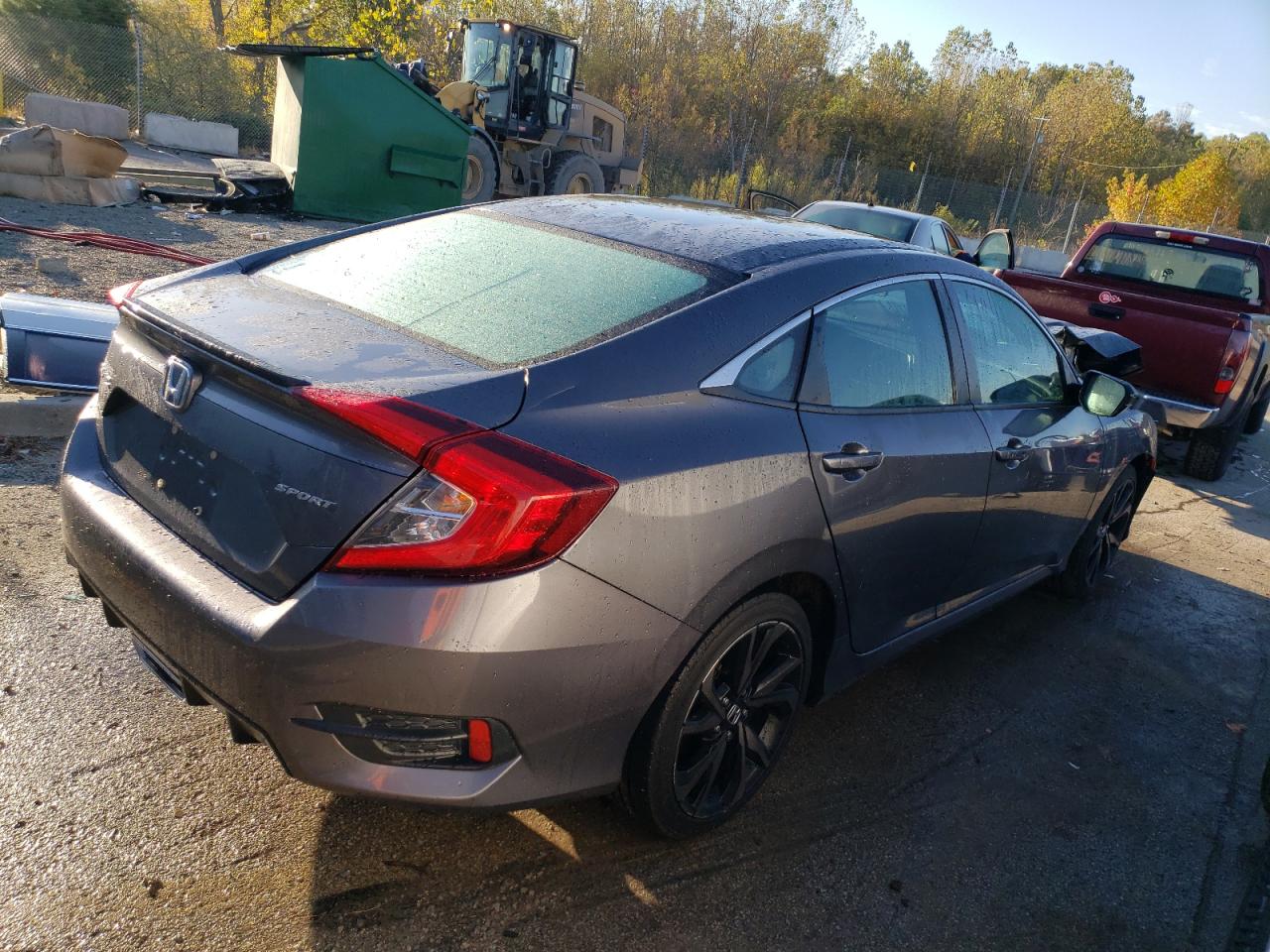 Lot #2871902361 2021 HONDA CIVIC SPOR