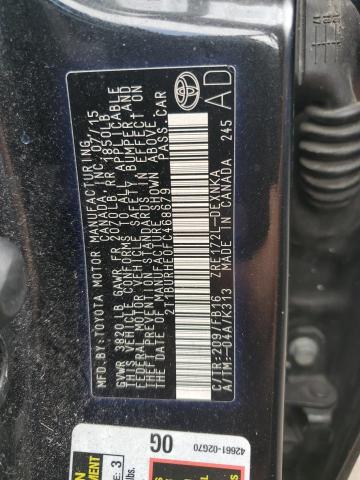 2T1BURHE0FC468679 Toyota COROLLA L