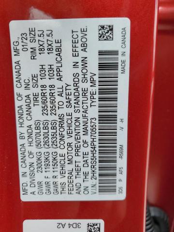 2023 HONDA CR-V SPORT - 2HKRS5H54PH705573