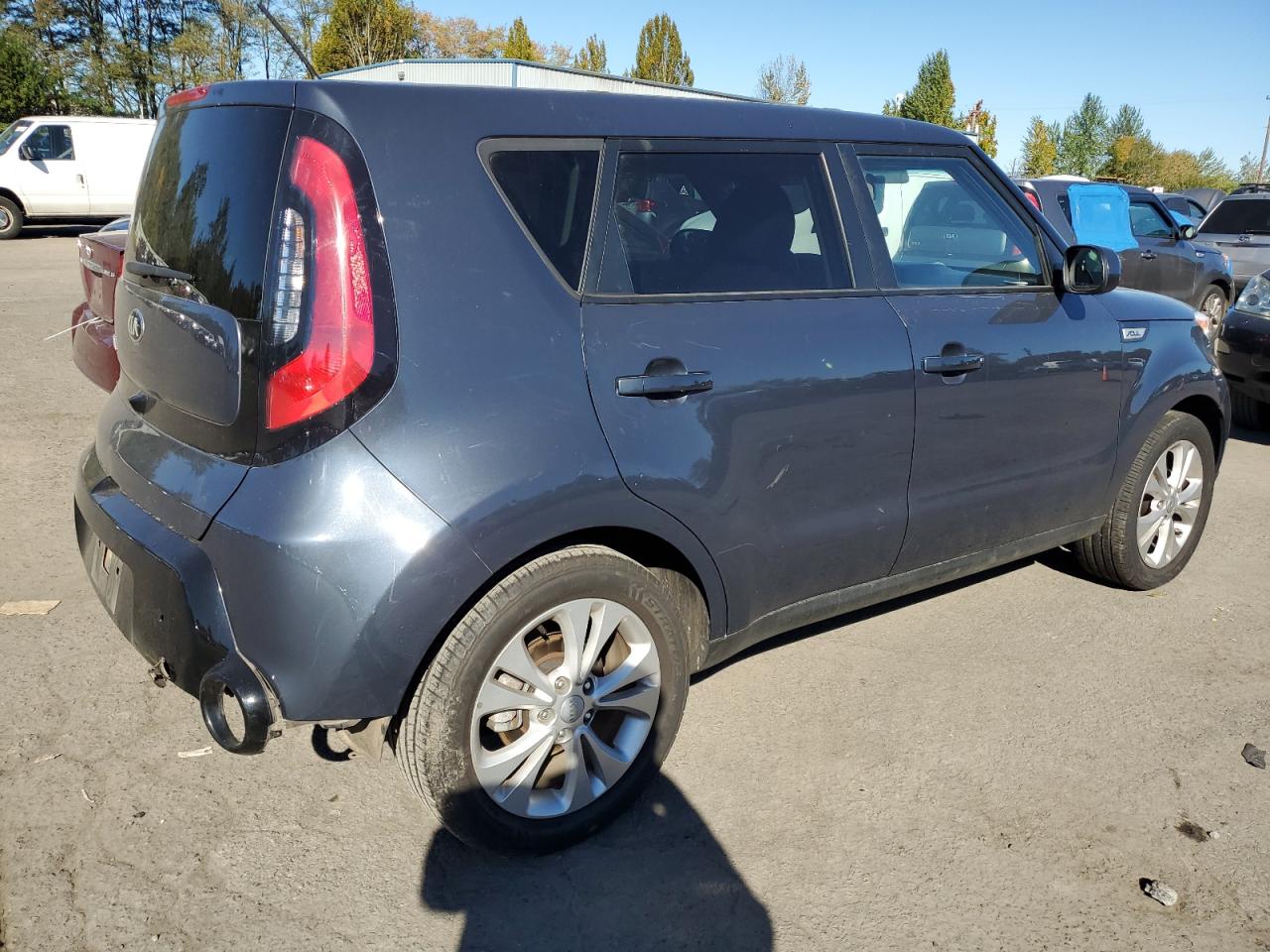 KIA SOUL + 2016 gray  gas KNDJP3A58G7341353 photo #4