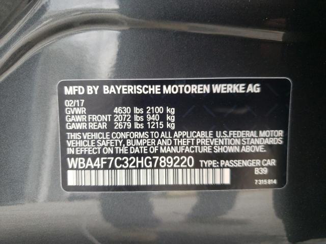 WBA4F7C32HG789220 BMW 430i Gran Coupe
