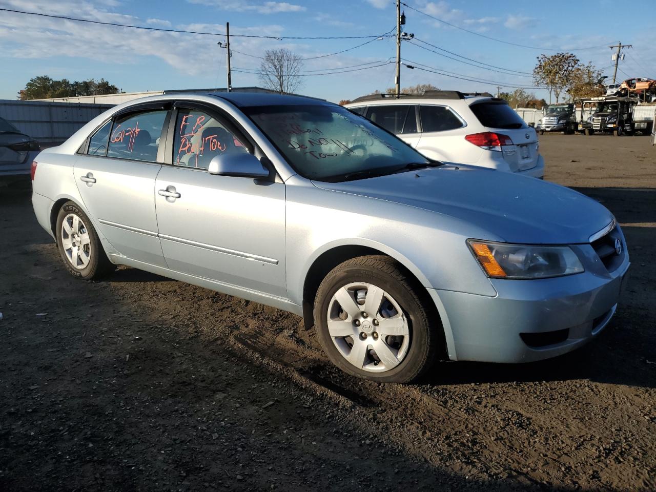 5NPET46C78H369538 2008 Hyundai Sonata Gls