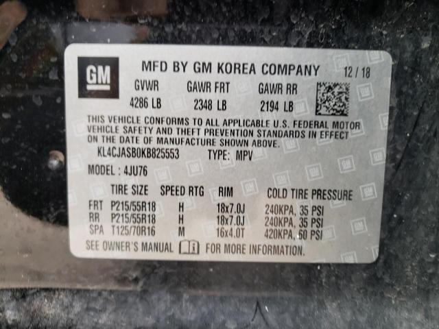 KL4CJASB0KB825553 Buick Encore Preferred