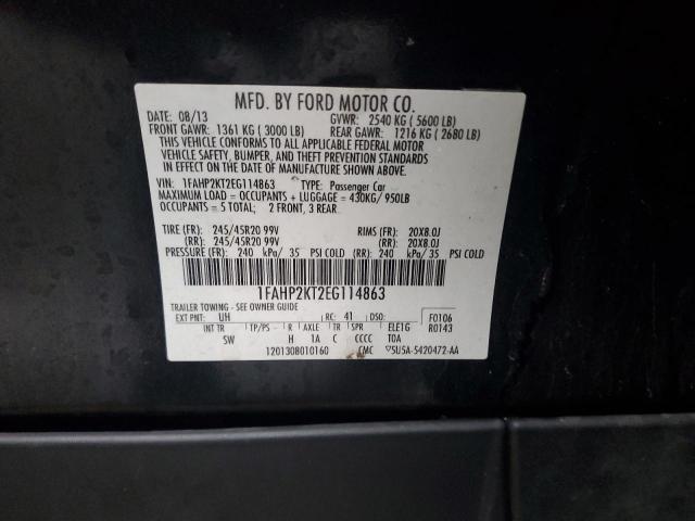 1FAHP2KT2EG114863 Ford TAURUS SHO