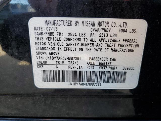 JN1BV7AR4EM687261 Infiniti Q50 BASE