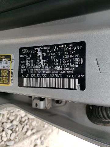 2018 HYUNDAI TUCSON VAL - KM8J3CA22JU827873