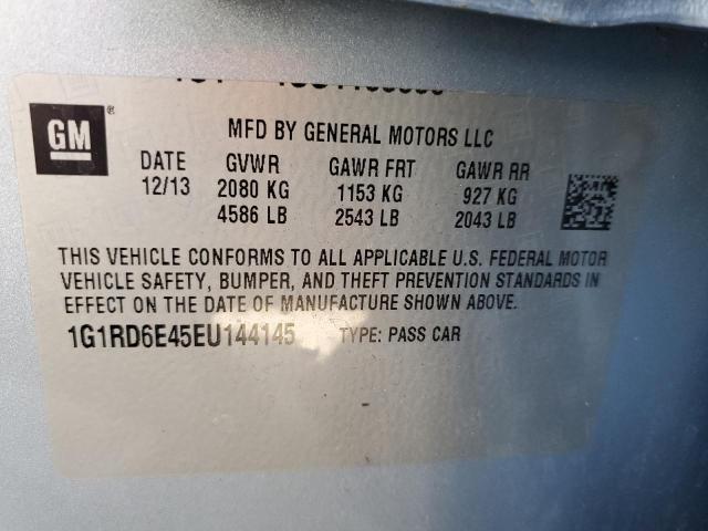 VIN 1G1RD6E45EU144145 2014 Chevrolet Volt no.12