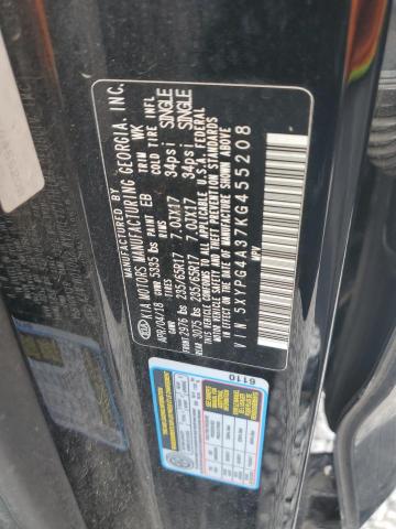 5XYPG4A37KG455208 KIA SORENTO L