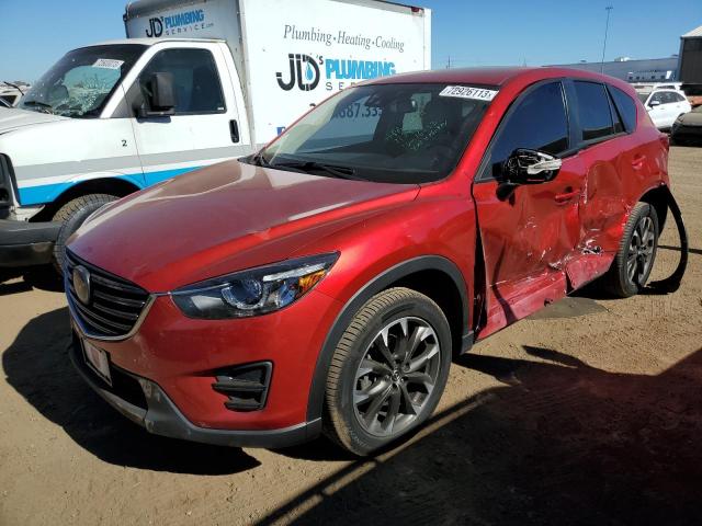  MAZDA CX-5 2016 Червоний