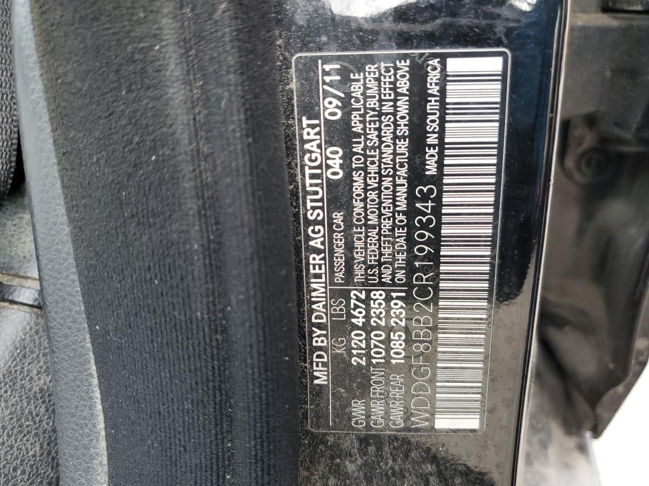 wddgf8bb2cr199343 WDDGF8BB2CR199343 2012 Mercedes-Benz C 300 4Matic