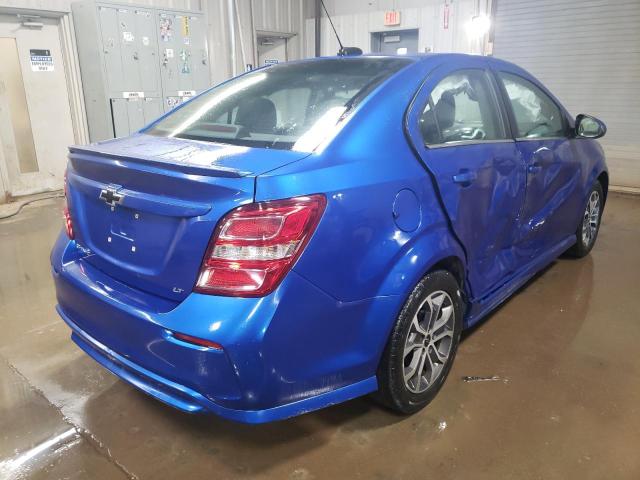  CHEVROLET SONIC 2018 Синій