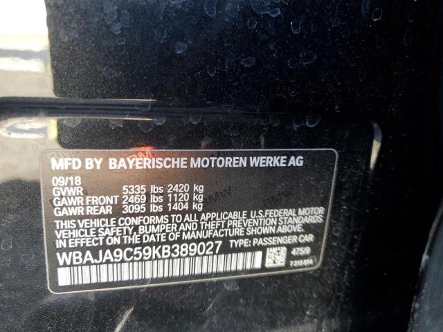 WBAJA9C59KB389027 BMW 530e