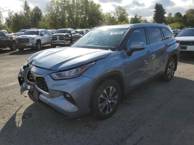 VIN 5TDHZRBH9LS024153 2020 Toyota Highlander, Xle no.1