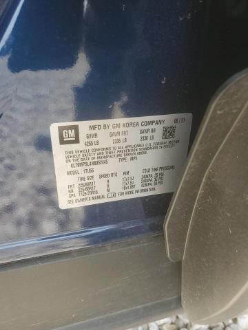 2022 CHEVROLET TRAILBLAZE - KL79MPSL4NB052445