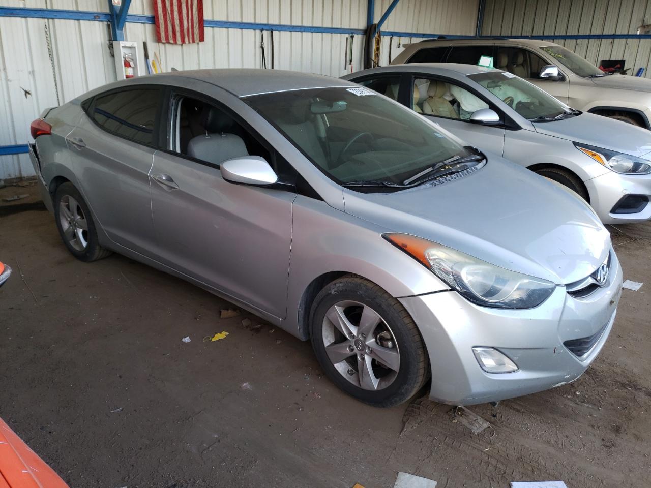 Lot #2193295761 2013 HYUNDAI ELANTRA GL
