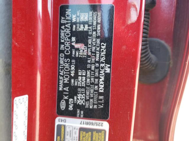 KNDPM3AC3L7676242 KIA Sportage Lx