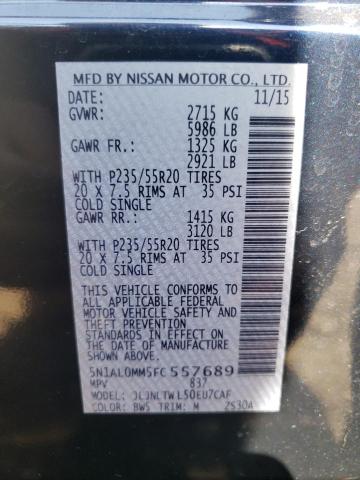 2015 INFINITI QX60 - 5N1AL0MM5FC557689
