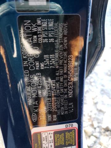2017 KIA NIRO EX TO KNDCE3LC5H5039123