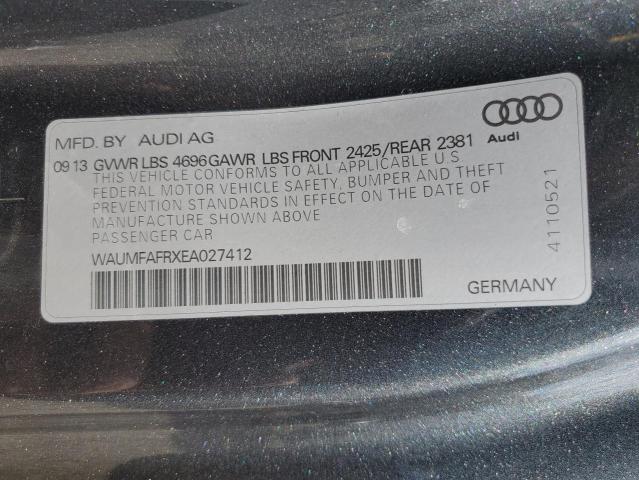 WAUMFAFRXEA027412 Audi A5 Premium Plus