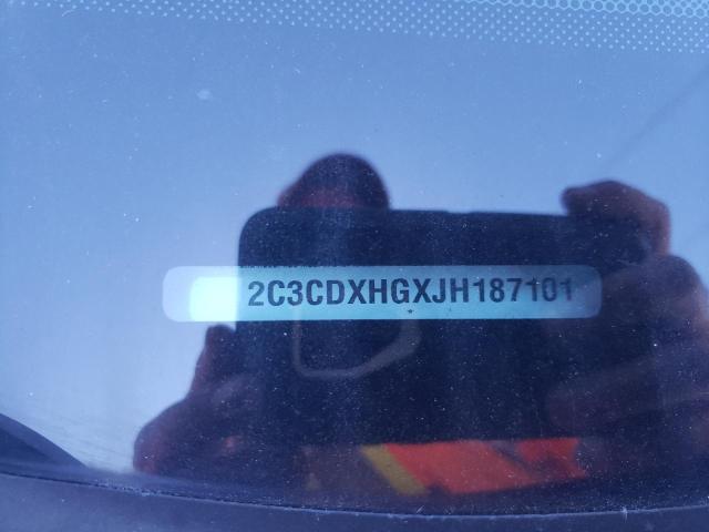 2C3CDXHGXJH187101 Dodge Charger Sxt Plus