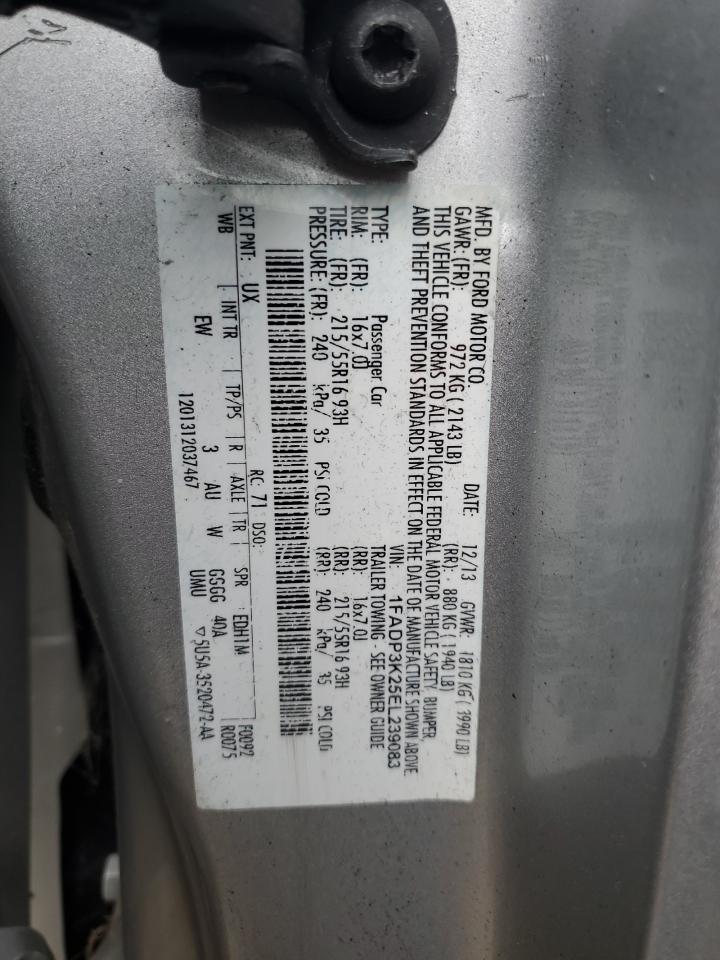 1FADP3K25EL239083 2014 Ford Focus Se 1FADP3K25EL239083 2014 Ford Focus Se