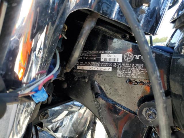 2007 HARLEY-DAVIDSON FLHRS 1HD1FY41X7Y625763