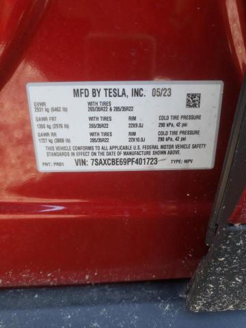 7SAXCBE69PF401723 Tesla Model X  14