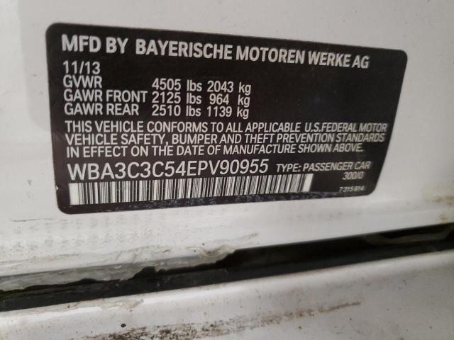 WBA3C3C54EPV90955 BMW 320 I Xdrive